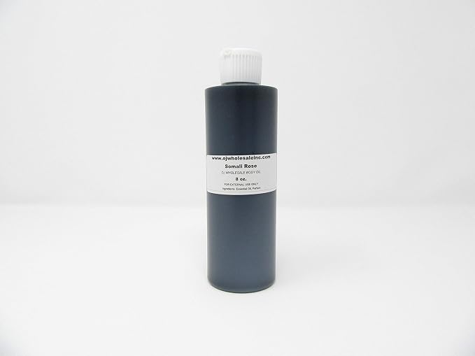 Premium OJ Wholesale Unisex Body Oil Fragrance (Somali Rose, 8 oz.)