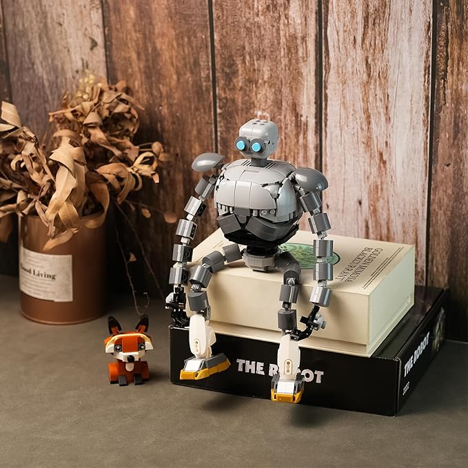 Wilder Robot Toy Building Set Compatible with Lego for Boys 8-14 Years, Action Figure Toys for Christmas,Halloween,Birthday Gift 604 pcs