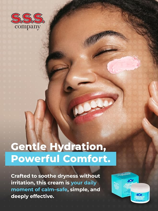1 Pack of Mothers Friend Body and Skin Cream, for Stretched Tight and Dry Skin of Pregnancy