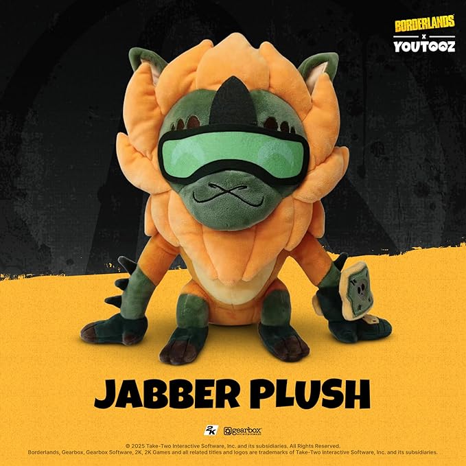 Youtooz Jabber 9" Plush – Borderlands Jabber Plushie from The Borderlands Video Game