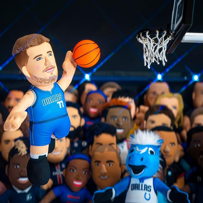 Bleacher Creatures Dallas Mavericks Luka Doncic 10" NBA Plush Figure - A Superstar for Play Or Display