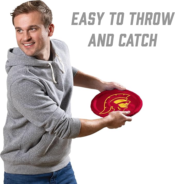 YouTheFan NCAA USC Trojans Flimzee Bean-Bag Flying Disc