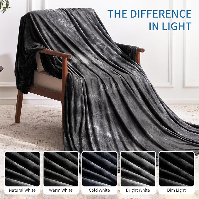 Guohaoi Cooling Blanket for Hot Sleepers and Night Sweats 50"x70" Twin Size | Arc-Chill Q-Max >0.5 Cool Fiber,100% Oeko-Tex Certified Lightweight Summer Blanket for Travel/Outdoor Ultra Cold Breathable