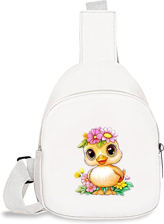 Duck Mini Sling Bag, Crossbody Bag, Toddler Purse For Kids Girl, Birthday Gift For 4 5 6 7 8 9 10 11 12 Year Old Gifts For Daughter, Granddaughter, Sister, Niece!