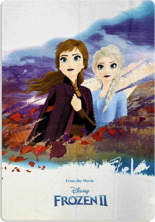 Official License Character Girls Pink Fleece Soft and Cozy Throw Blanket (40" x 60) (Frozen14)