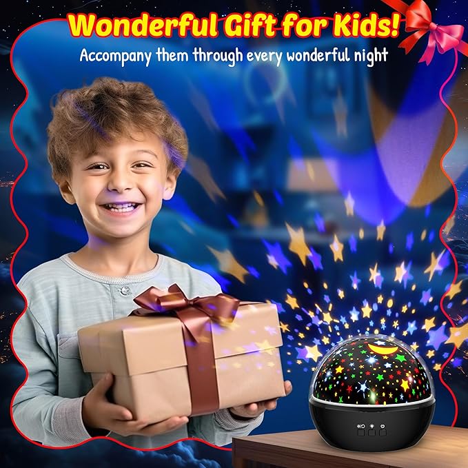 MOKOQI Super Hero Night Light for Boys | Spiderman Night Light and Star Projector 2-in-1 | Avengers Light Projector for Kids Bedroom Decor | Superhero Toys Gifts for Boys 4-6