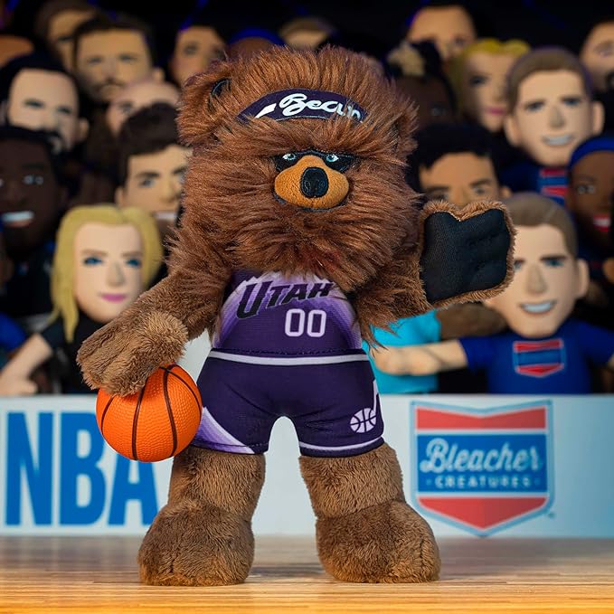 Bleacher Creatures NBA Unisex NBA 10-inch Mascot Plush Doll