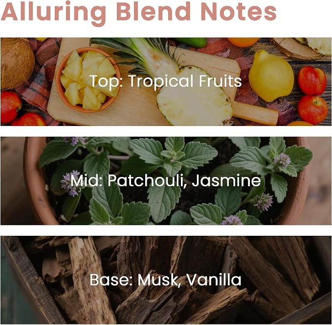Musk Wild Vanilla Fragrance Oil, ESSLUX 100ml 3.3 oz Large Single Scented Oils, Aromatherapy Essential Oils for Home for Diffuser, Massage, Soap, Candle Making Scents