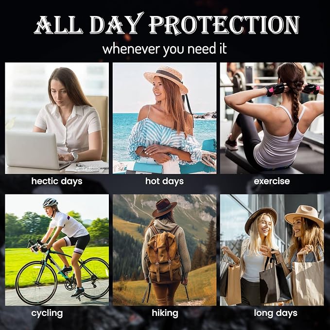 AOAO Herbal Body Powder with Aloe & Chamomile, Natural Deodorizing Powder, Talc-Free, Baking Soda Free, Anti-Friction & Sweat Absorbs for Men Women, Sooth & Comfort for Body Intimate Daily Care, 2pack