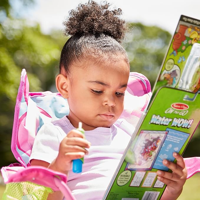 Melissa & Doug On the Go Water Wow! Reusable Water-Reveal Activity Pad - Animals - FSC Certified