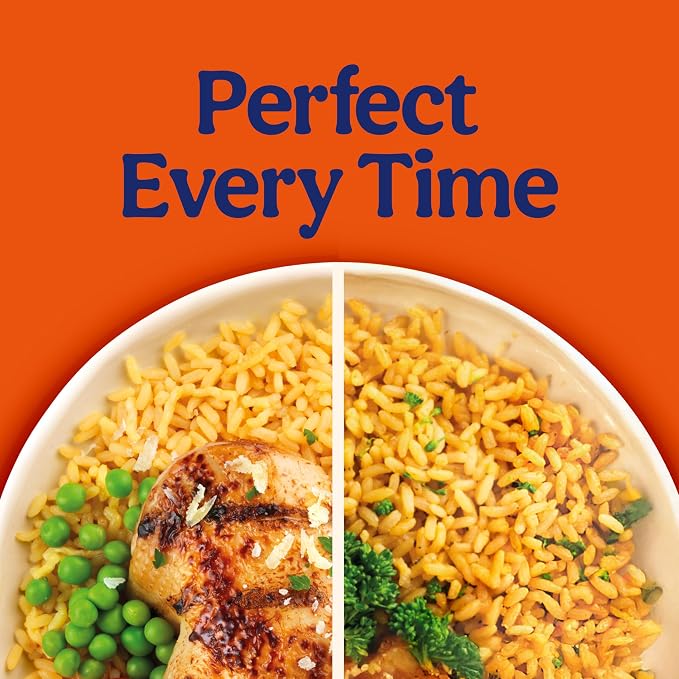 BEN'S ORIGINAL Ready Rice Creamy Four Cheese and Cheddar Broccoli Variety Pack, Easy Dinner Sides, 8.5 OZ Pouch (Pack of 6)