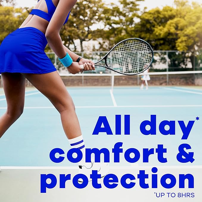 Tampax Pearl Tampons for Women, with LeakGuard Braid, Light Absorbency, Unscented, 36 Count