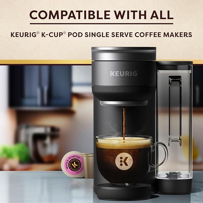 Keurig Coffee Collective, Whole Hearted by Whitney Kakos, Dark Roast Coffee, Single Serve Keurig K-Cup Pods, 20 Count