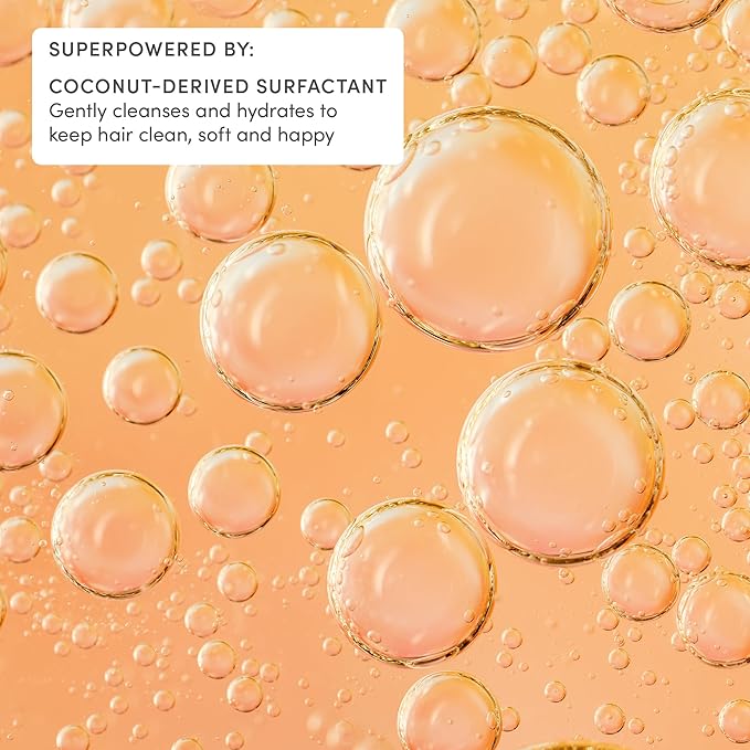 Evereden Mini Kids Shampoo and Conditioner 2-in-1: Cool Peach, 1.7 fl oz. | Vegan, & Gentle Care for Kids | Toddler Shampoo and Conditioner for Healthy Scalp & Hair | Travel Size | Age 4+