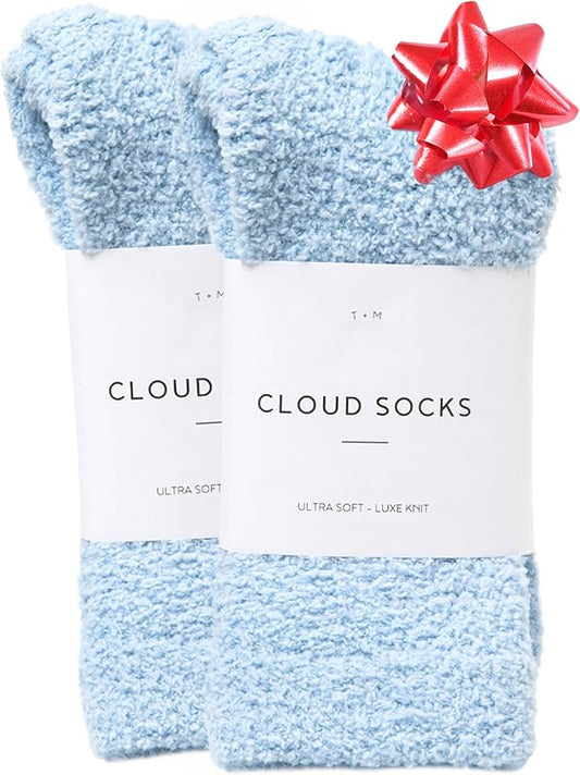 Unboxme Gifts Warm & Cozy Ultra-Luxe Cloud Sock for Women & Men - Super Soft Luxurious Fabric Sleep Socks