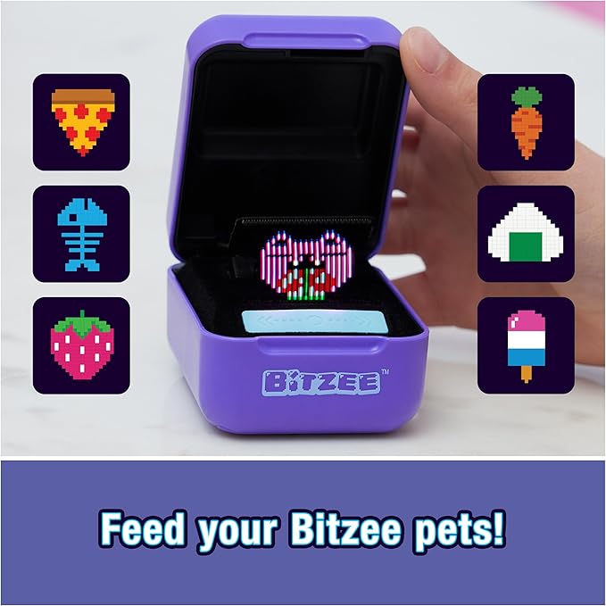 Interactive Toy Digital Pet with 15 Animals Inside, Virtual Electronic Pets React to Touch, Kids Toys for Girls and Boys