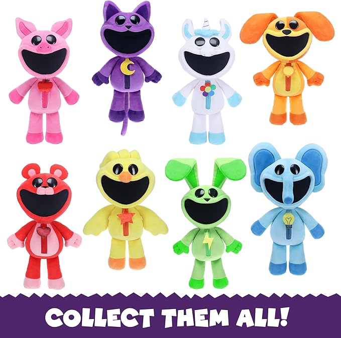 Poppy Playtime - Smiling Critters Deluxe Plush, [Officially Licensed] 14" Tall (KickinChickin)