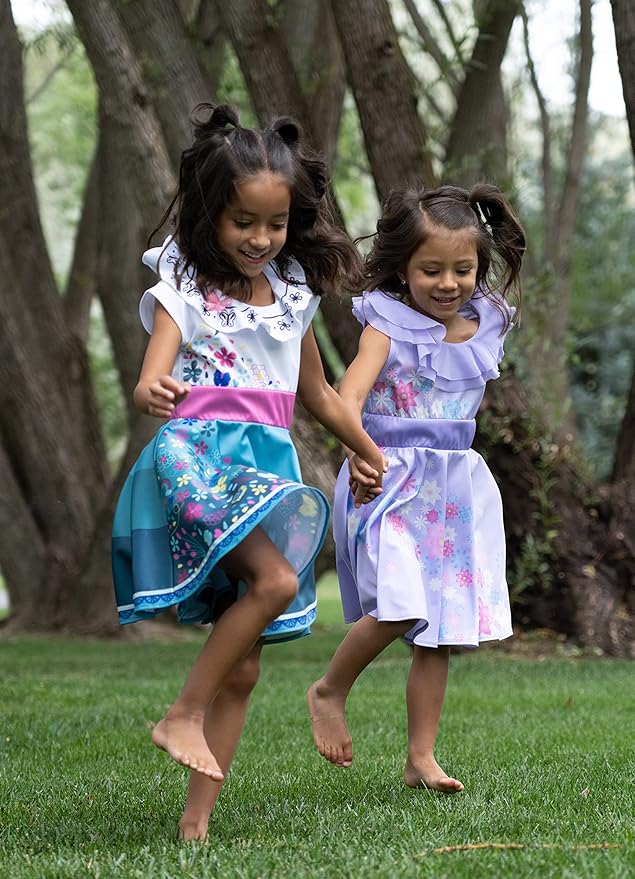 Little Adventures Miracle Princess Twirl Dress - Machine Washable Girls Child Pretend Play and Party Outfit with No Glitter