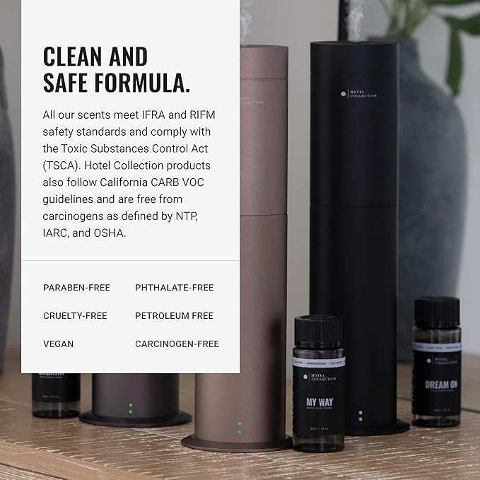 Hotel Collection Diffuser Oil - Cabana Pro-Pod - Aromatherapy Essential Fragrance-Botanical Jasmine, Bergamot & Fresh Marine Notes - 30ML 1.1 Fl oz