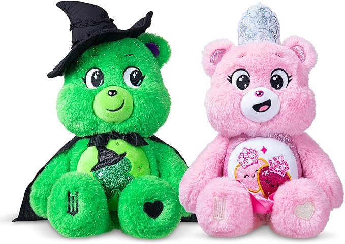 Care Bears - x Wicked 2-Pack - Love-a-Lot Bear as Glinda & Good Luck Bear as Elphaba