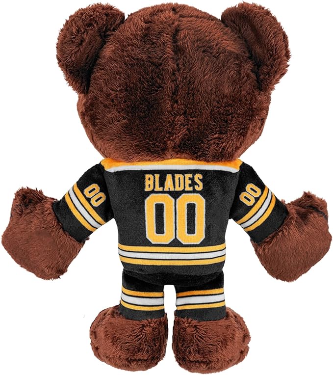 Bleacher Creatures Boston Bruins Blades 8" Kuricha Mascot Sitting Plush - Soft Chibi Inspired NHL Mascot