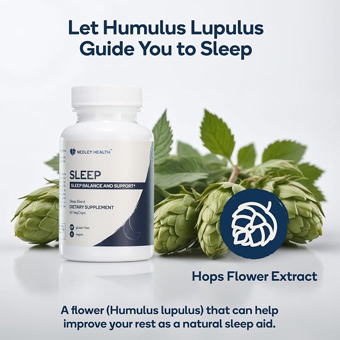 Sleep - Natural Sleep Aid Supplement - Relax & Restore with Melatonin, L-Theanine, & Herbal Extracts - 60 Veggie Capsules (Sleep)