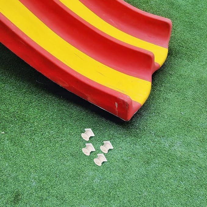 8PCS Slide Screw Caps Plastic Fixing Covers for Playground Equipment Replacement Parts with Corrosion-Resistant Design Easy Installation for Curved Slides and Swing