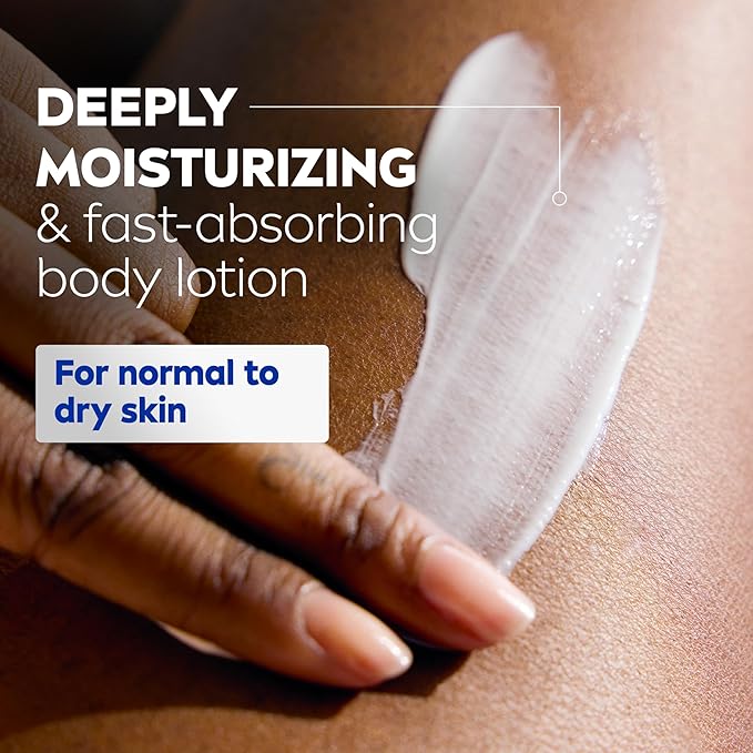 NIVEA Sheer Hydration Skin Firming Body Lotion (16.9 Fl Oz) + Skin Firming & Toning Body Gel Cream with Hyaluronic Acid (6.7 Oz), Enriched with Q10 and Vitamin C