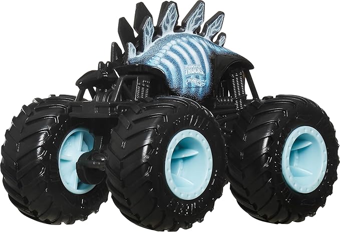 Hot Wheels Monster Trucks, 4-Pack of 1:64 Scale Toy Trucks, Set of 4 X-Ray-Themed Vehicles, Giant Wheels, Favorite Characters & Cool Designs