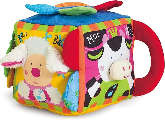 Melissa & Doug K's Kids Musical Farmyard Cube Educational Baby Toy K's Kids Musical Farmyard Cube Educational Baby Toy