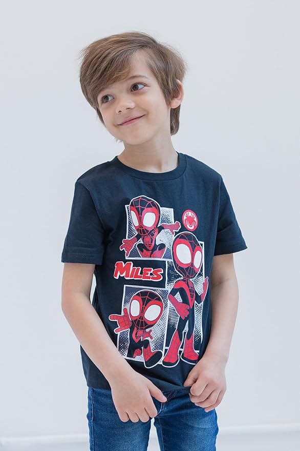 Marvel 4 Pack Graphic T-Shirts