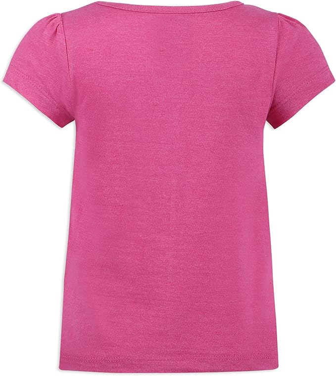 Paw Patrol Nickelodeon Girls Short Sleeve T-Shirt for Toddler and Little Kids