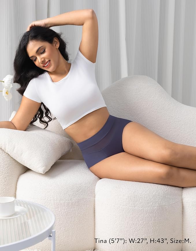 Goat Union Overnight Period Underwear for Women Heavy Flow, Leakproof Menstrual Panties Full Coverage