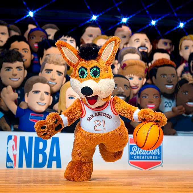 Bleacher Creatures NBA Unisex NBA 10-inch Mascot Plush Doll