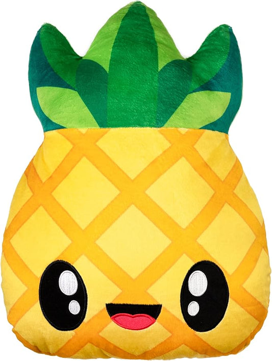 Scentco Pineapple Smillows - Scented Stuffed Plush Accent Throw Pillow, Room Decor, Gift for Kids