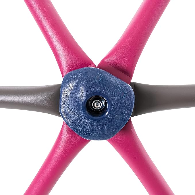 Lifetime 91088 Geometric 5.5' x 11' Dome Climber Jungle Gym and 99" Gym Dandy Spinning Teeter Totter Playground Equipment