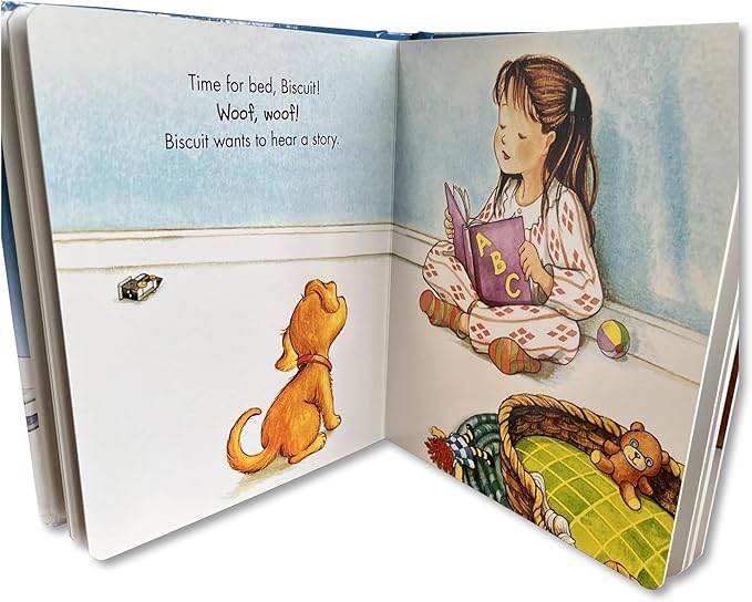 Biscuit Storytime Set: Educational Book and Plush Puppy Toy Combo for Kids and Toddlers - Bright, Colorful, and Interactive - 6.5 x 8 Book and 9.5" Stuffed Animal