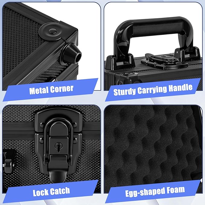 Toploader Storage Box for 3" x 4" 35pt Rigid Card，Top Loader Cards Hard Carrying Case ，Sports Card Storage Boxes for Trading Cards, Top Loaders Holder (Holds 280+ Toploaders)