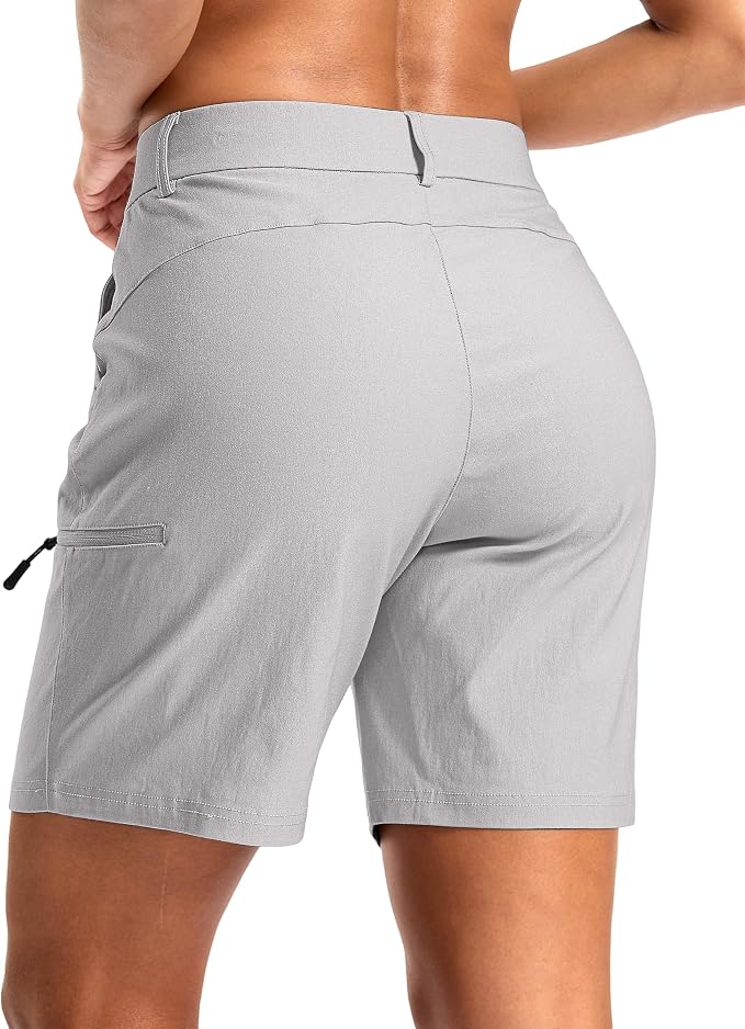 G Gradual Women's 7"/9" Hiking Cargo Shorts Quick Dry Lightweight Golf Outdoor Work Summer Travel Shorts with Pockets