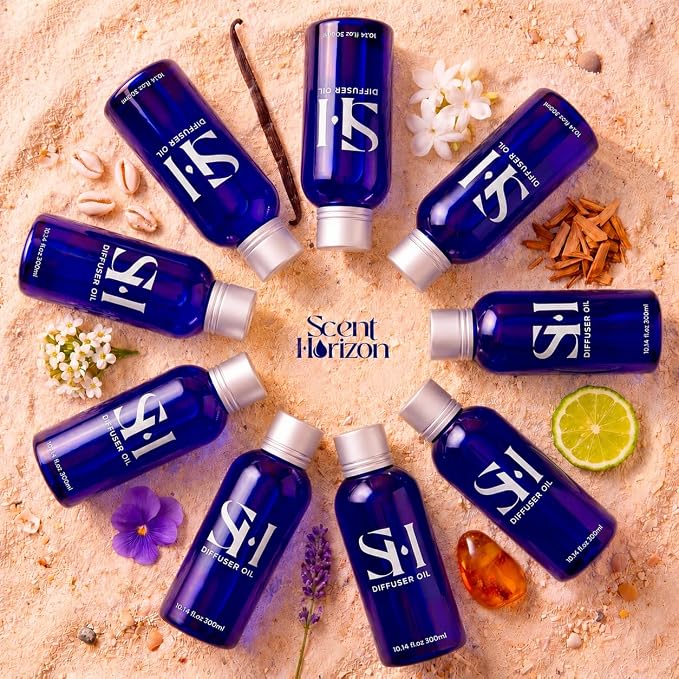 Inspired by 6-Star Hotel Monaco MC01 Hotel Scent Diffuser Oil | 10.14 Fl oz (300 ml) - Waterless Diffuser Oil Refill & Highly Concentrated Fragrance Oil, Diffuser Oil Scents, Hotel Oil Diffuser
