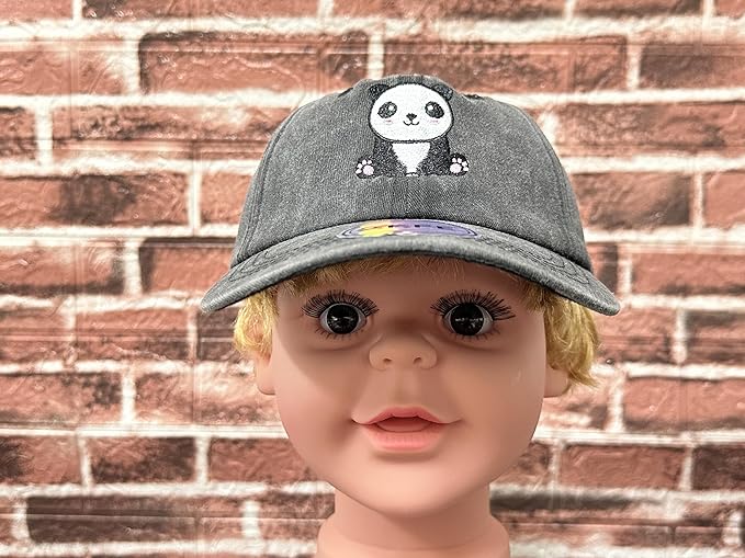 Embroidered Animal Baseball Hats for Boy and Girl