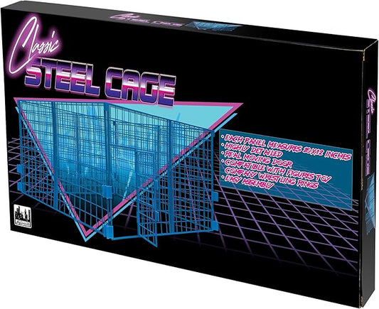 Figures Toy Company Classic Steel Cage Wrestling Playset