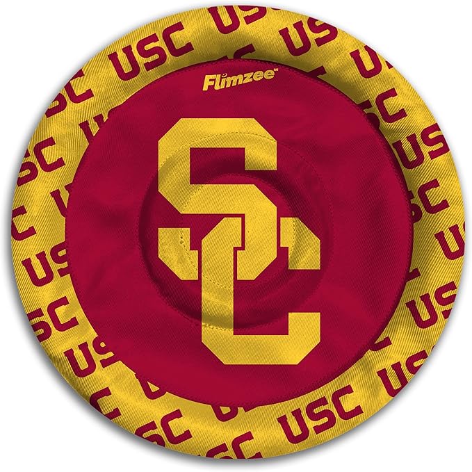YouTheFan NCAA USC Trojans Flimzee Bean-Bag Flying Disc