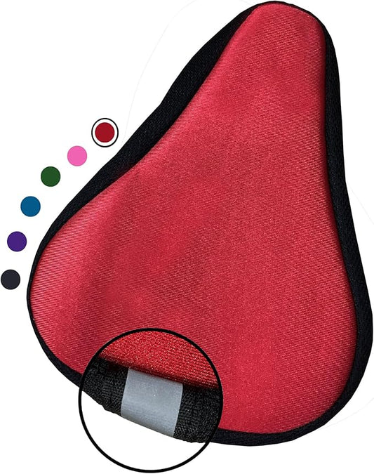 Kids Bike Gel Seat Cushion Cover, 8x5 inch Child Bike Seat Cover Premium Comfortable Small Bicycle Saddle Pad