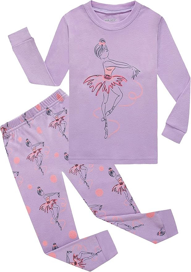 Family Feeling Little Boys Pajamas Sets 100% Cotton Long sleeve Pjs