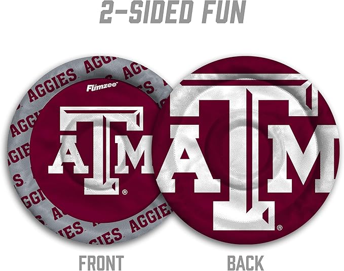 YouTheFan NCAA Texas A&M Aggies Flimzee Bean-Bag Flying Disc