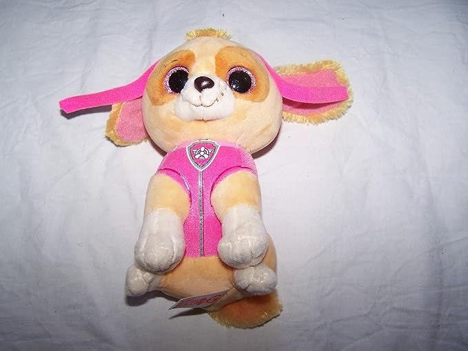 Ty Toys T41210 Skye Cockapoo-Paw Patrol-Reg, Multicolored, 15cm