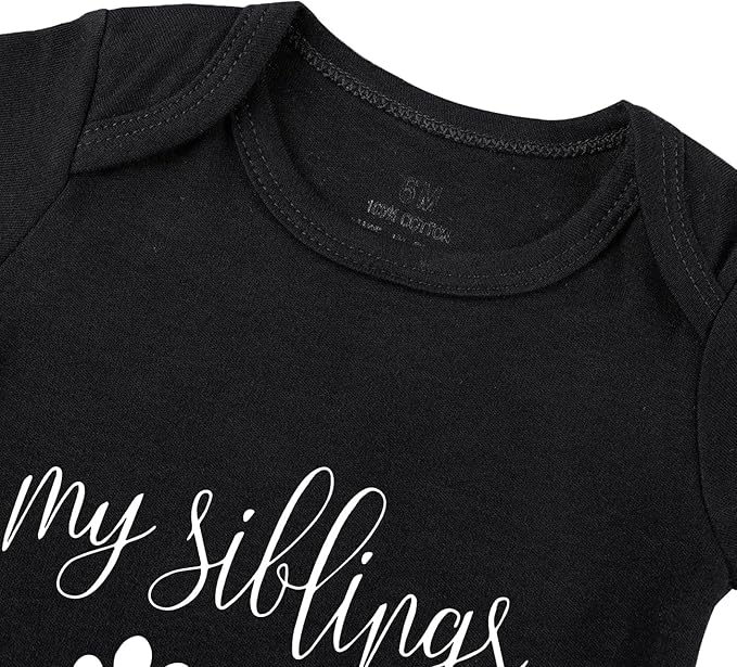 listery My Siblings Have Funny Paws Bodysuit Have Paws Baby Bodysuit Baby Paws Romper Dog Baby Bodysuit