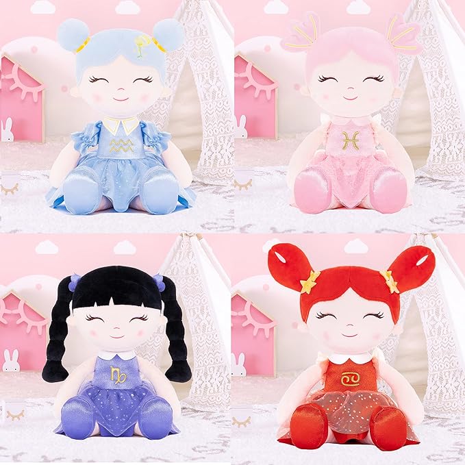 Birthday Gifts Baby Girl Gifts Plush Baby Dolls Constellations Cancer Doll Birthday Gift 17 inches Canceri