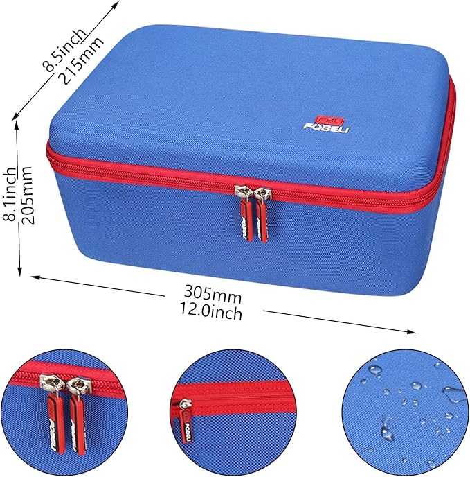 FBLFOBELI Hard Case Compatible with Little Tikes Story Dream Machine Books Starter Set, Toys Storage Case with Handle for Storytime Audio Play for Little Tikes Character Collection